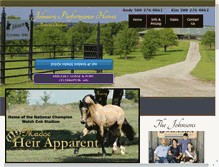 Tablet Screenshot of jphorses.com